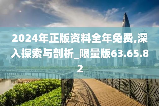 2024年正版资料全年免费,深入探索与剖析_限量版63.65.82