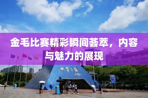 金毛比赛精彩瞬间荟萃，内容与魅力的展现