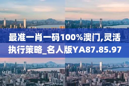最准一肖一码100%澳门,灵活执行策略_名人版YA87.85.97