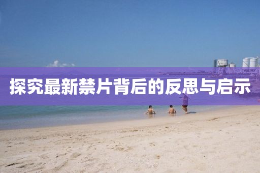 探究最新禁片背后的反思与启示