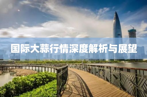 国际大蒜行情深度解析与展望