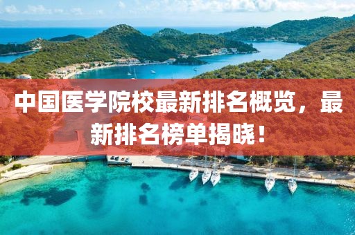 中国医学院校最新排名概览，最新排名榜单揭晓！