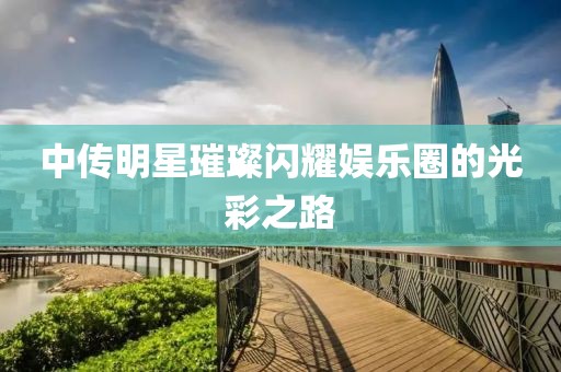 中传明星璀璨闪耀娱乐圈的光彩之路
