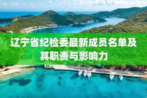 辽宁省纪检委最新成员名单及其职责与影响力