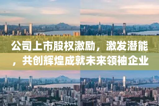 公司上市股权激励，激发潜能，共创辉煌成就未来领袖企业