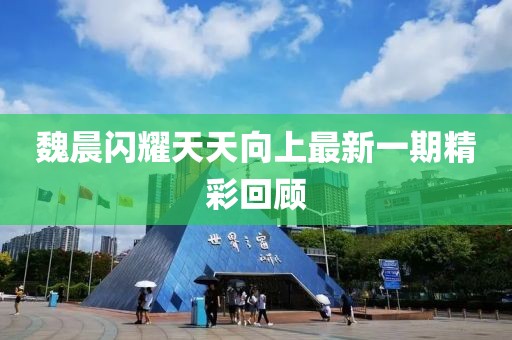 魏晨闪耀天天向上最新一期精彩回顾