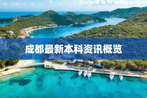 成都最新本科资讯概览
