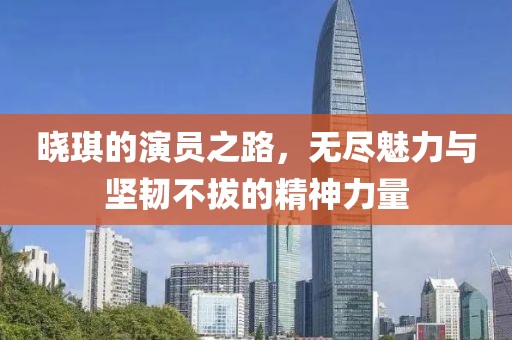 晓琪的演员之路，无尽魅力与坚韧不拔的精神力量