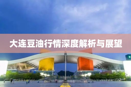 大连豆油行情深度解析与展望