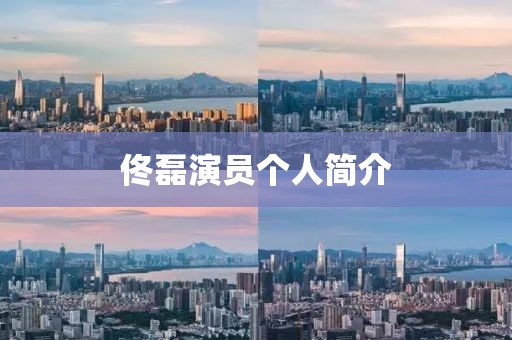 佟磊演员个人简介