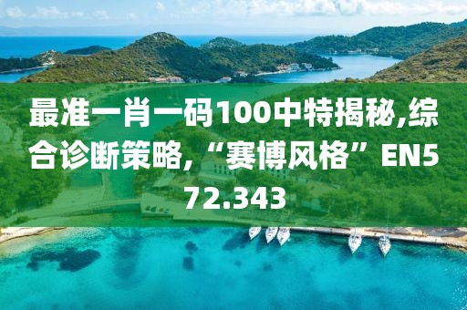 最准一肖一码100中特揭秘,综合诊断策略,“赛博风格”EN572.343