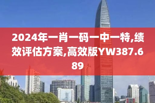 2024年一肖一码一中一特,绩效评估方案,高效版YW387.689