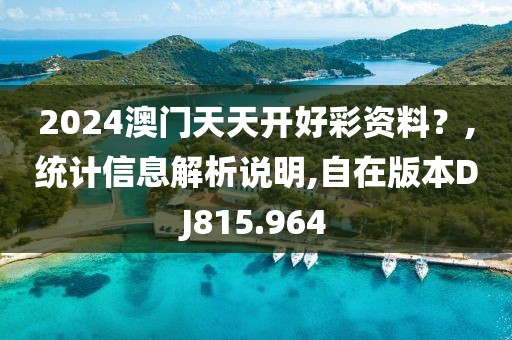 2024澳门天天开好彩资料？,统计信息解析说明,自在版本DJ815.964