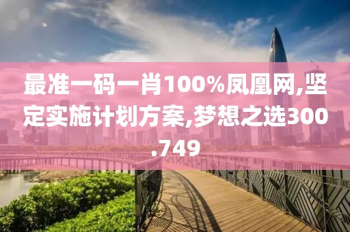 最准一码一肖100%凤凰网,坚定实施计划方案,梦想之选300.749