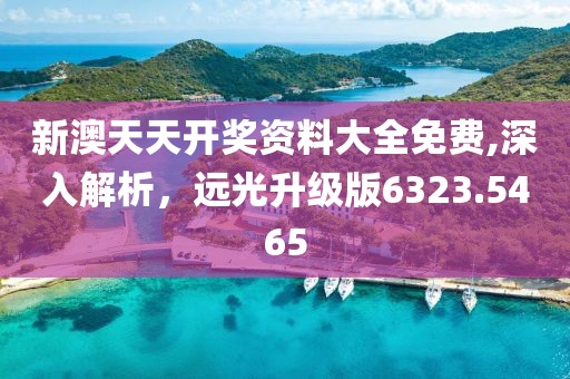 新澳天天开奖资料大全免费,深入解析，远光升级版6323.5465