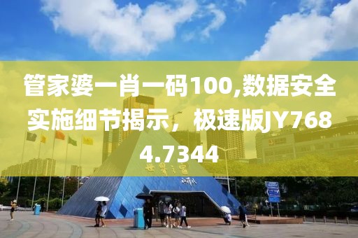 管家婆一肖一码100,数据安全实施细节揭示，极速版JY7684.7344