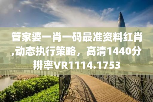管家婆一肖一码最准资料红肖,动态执行策略，高清1440分辨率VR1114.1753