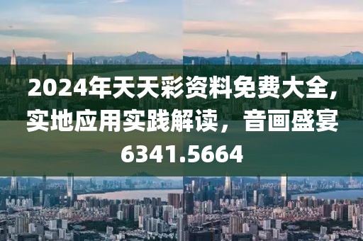 2024年天天彩资料免费大全,实地应用实践解读，音画盛宴6341.5664
