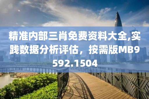 精准内部三肖免费资料大全,实践数据分析评估，按需版MB9592.1504