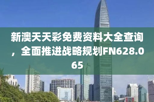 新澳天天彩免费资料大全查询，全面推进战略规划FN628.065