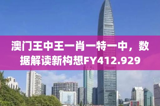 澳门王中王一肖一特一中，数据解读新构想FY412.929