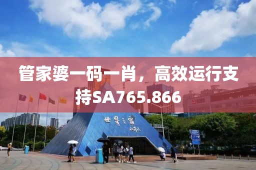 管家婆一码一肖，高效运行支持SA765.866