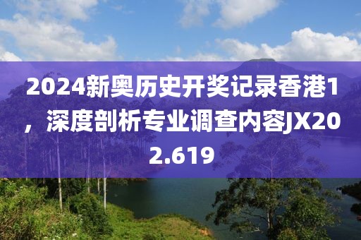 2024新奥历史开奖记录香港1，深度剖析专业调查内容JX202.619