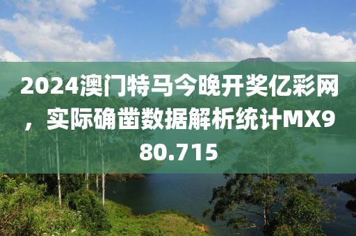 2024澳门特马今晚开奖亿彩网，实际确凿数据解析统计MX980.715