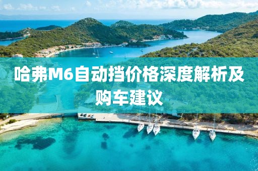 哈弗M6自动挡价格深度解析及购车建议