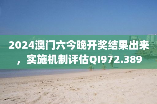2024澳门六今晚开奖结果出来，实施机制评估QI972.389