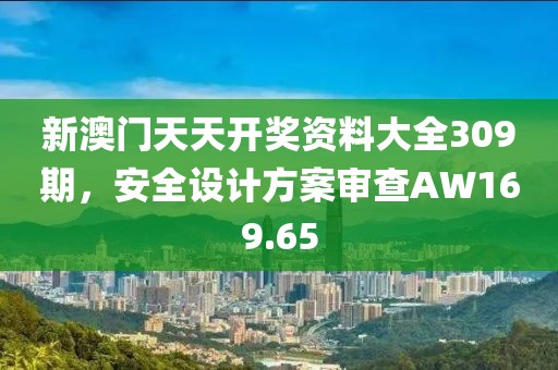 新澳门天天开奖资料大全309期，安全设计方案审查AW169.65