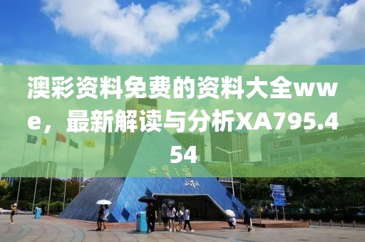澳彩资料免费的资料大全wwe，最新解读与分析XA795.454