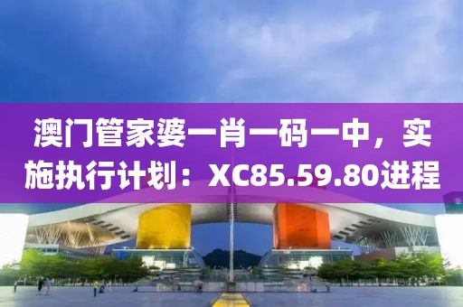 澳门管家婆一肖一码一中，实施执行计划：XC85.59.80进程