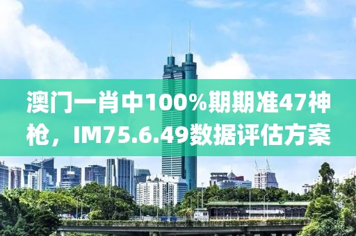澳门一肖中100%期期准47神枪，IM75.6.49数据评估方案