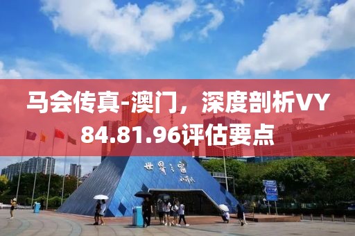 马会传真-澳门，深度剖析VY84.81.96评估要点