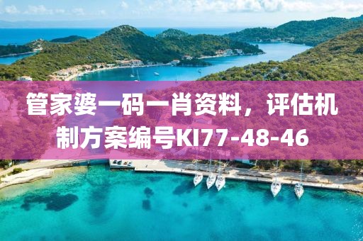 管家婆一码一肖资料，评估机制方案编号KI77-48-46