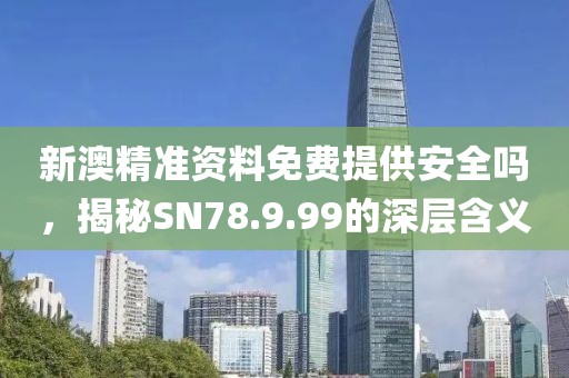 新澳精准资料免费提供安全吗，揭秘SN78.9.99的深层含义