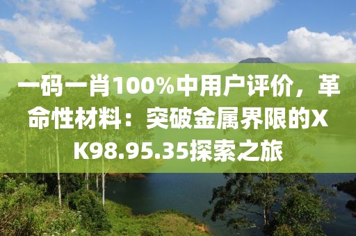 一码一肖100%中用户评价，革命性材料：突破金属界限的XK98.95.35探索之旅