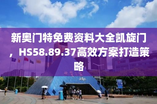 新奥门特免费资料大全凯旋门，HS58.89.37高效方案打造策略