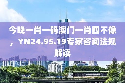 今晚一肖一码澳门一肖四不像，YN24.95.19专家咨询法规解读