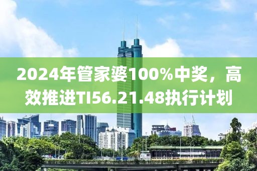 2024年管家婆100%中奖，高效推进TI56.21.48执行计划