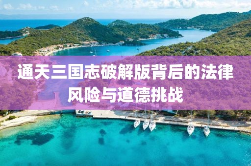 通天三国志破解版背后的法律风险与道德挑战