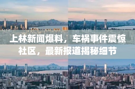 上林新闻爆料，车祸事件震惊社区，最新报道揭秘细节